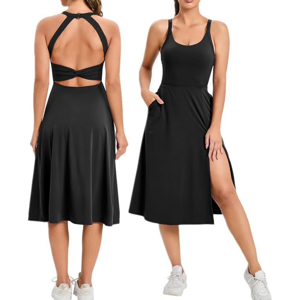 Black Tennis Dress
